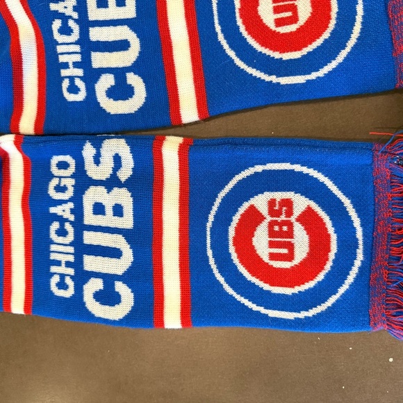 Chicago Cubs Blue Scarf - Picture 2 of 4